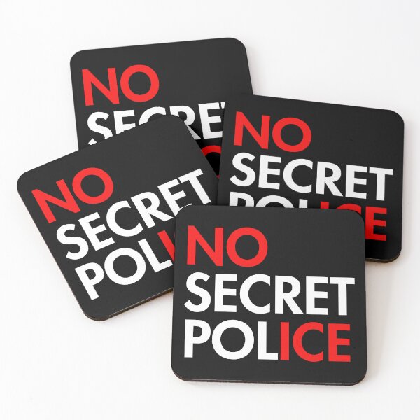 Item preview, NO ICE - no secret police designed and sold by Thelittlelord.