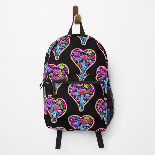 Item preview, Psychedelic Forest Mushroom Art Trippy Rave designed and sold by RebeccaCelia.