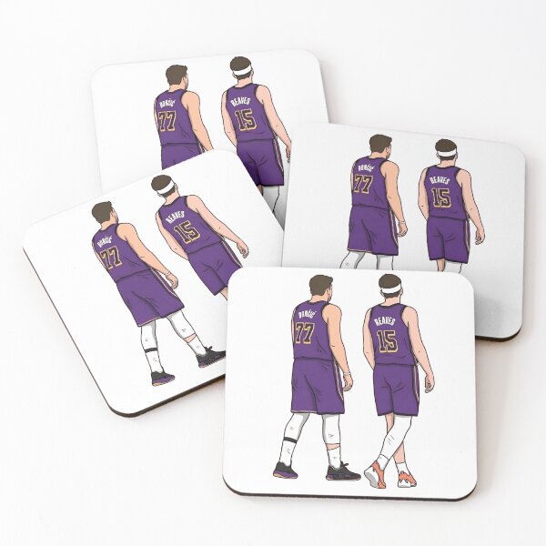 Item preview, Luka Doncic and Austin Reaves designed and sold by Hoops and Movie Sticks.