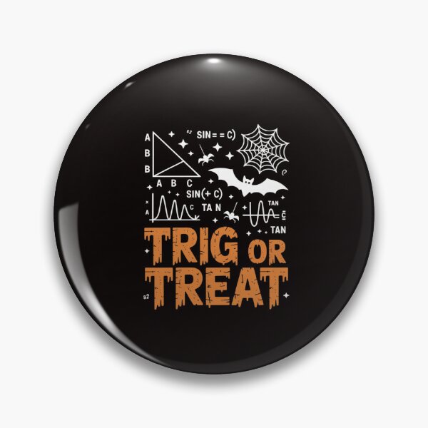 Item preview, Trig Or Treat Trigonometry Math Teacher Halloween designed and sold by RatCurry.