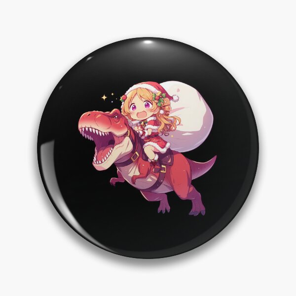 Item preview, Mami Tomoe Festive Santa Dinosaur Ride Magia Record Anime designed and sold by Raslbazola.