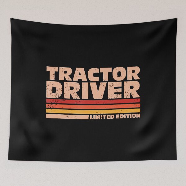 Item preview, Tractor Lover Farming Farmer Retro Flag Tractor Driver designed and sold by FlorenceNorma.