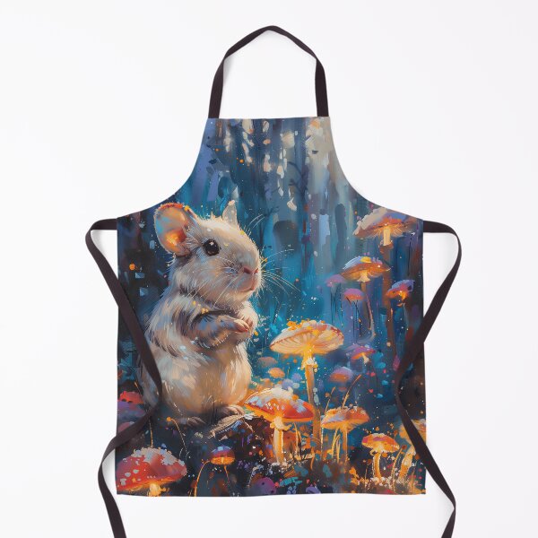 Item preview, Guinea Pig Painting in an Enchanted Mushroom Forest designed and sold by CuongArtLab.