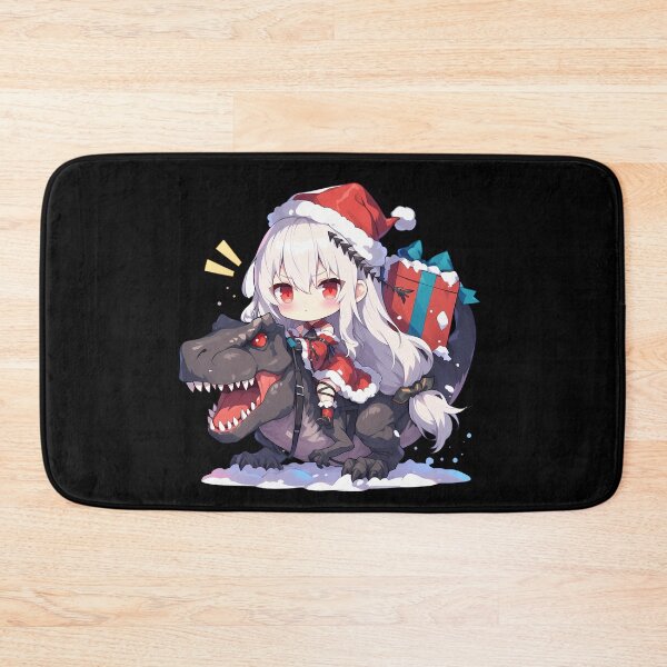 Item preview, Prelude Dawn Skadi Riding Christmas Dinosaur From Arknights Game designed and sold by Raslbazola.