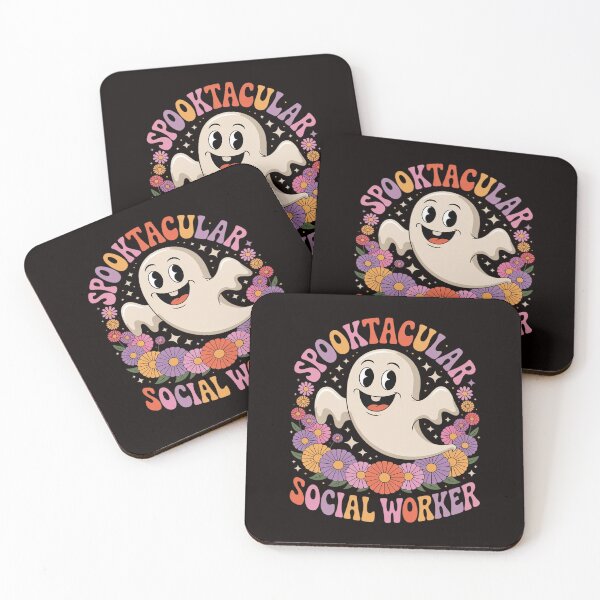 Item preview, Spooktacular Social Worker Happy Halloween Spooky Matching designed and sold by RatCurry.