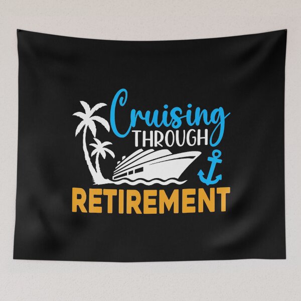 Item preview, Cruising Through Retirement Funny Cruise Retirement 2024 designed and sold by TaraLiliana.