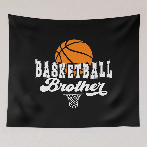 Item preview, Basketball Brother Proud Brother Of A Basketball Player designed and sold by MelanieMiram1.