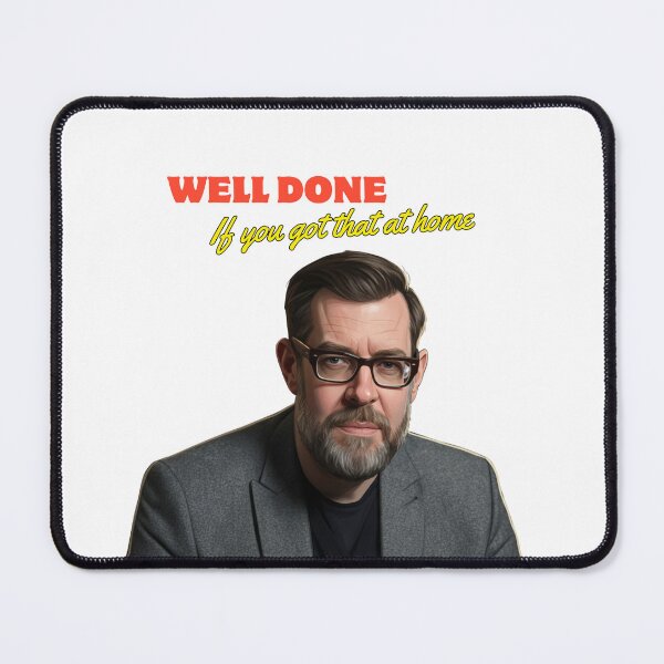 Item preview, Richard Osman british tv star –richard osman net worth 2025,minimalist portrait design,impossible fortune designed and sold by I​ AM​ O.J.A ..