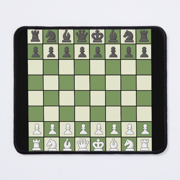 Item preview, Funny Nerdy Chess Board Set Up Starting to Play Ready to Play designed and sold by MathWare MathClips.