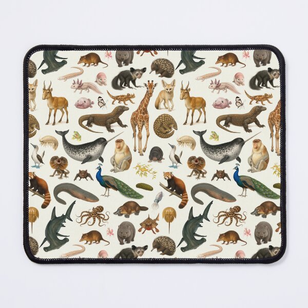 Item preview, Weird and Wonderful Animals Retro Wildlife Chart designed and sold by kakarikihill.