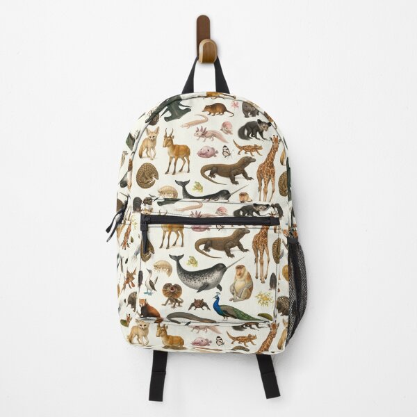 Item preview, Weird and Wonderful Animals Retro Wildlife Chart designed and sold by kakarikihill.