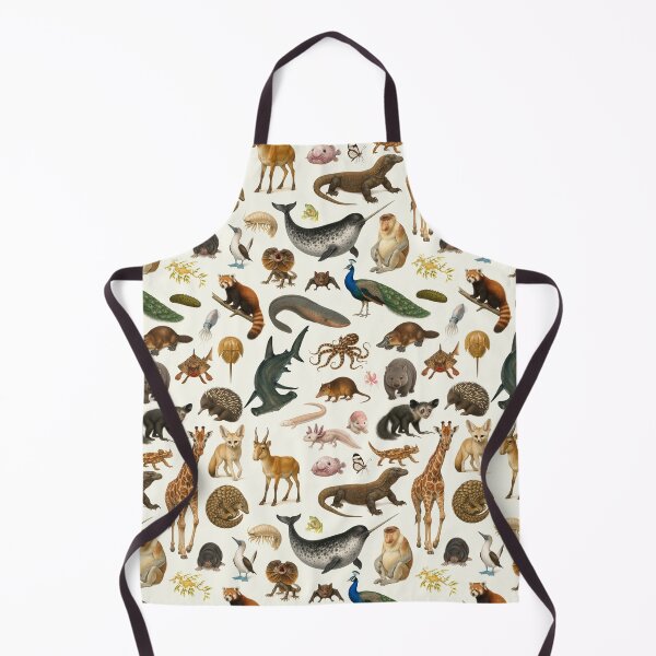 Item preview, Weird and Wonderful Animals Retro Wildlife Chart designed and sold by kakarikihill.