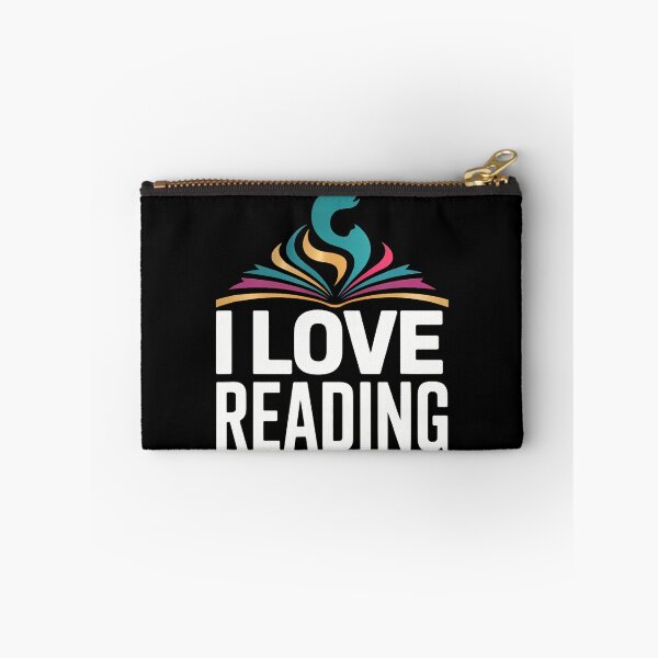 Item preview, I Love Reading Colorful Book Open Pages Print designed and sold by GeorgeneCharlo.