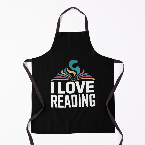 Item preview, I Love Reading Colorful Book Open Pages Print designed and sold by GeorgeneCharlo.