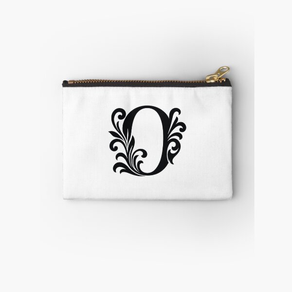 Item preview, Elegant Ornate Letter O – Black Flourish Monogram designed and sold by luckyyouth.