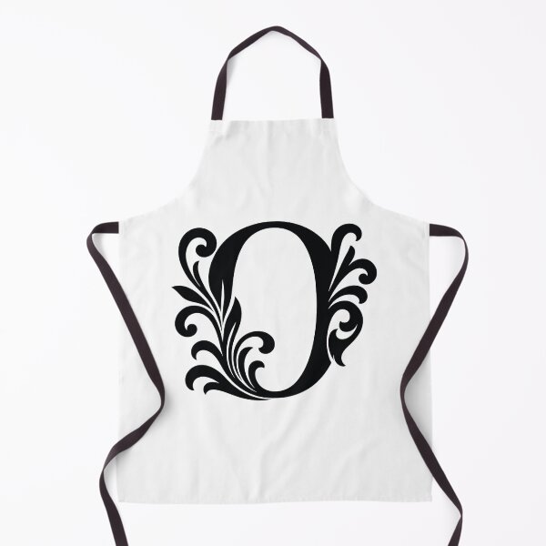 Item preview, Elegant Ornate Letter O – Black Flourish Monogram designed and sold by luckyyouth.