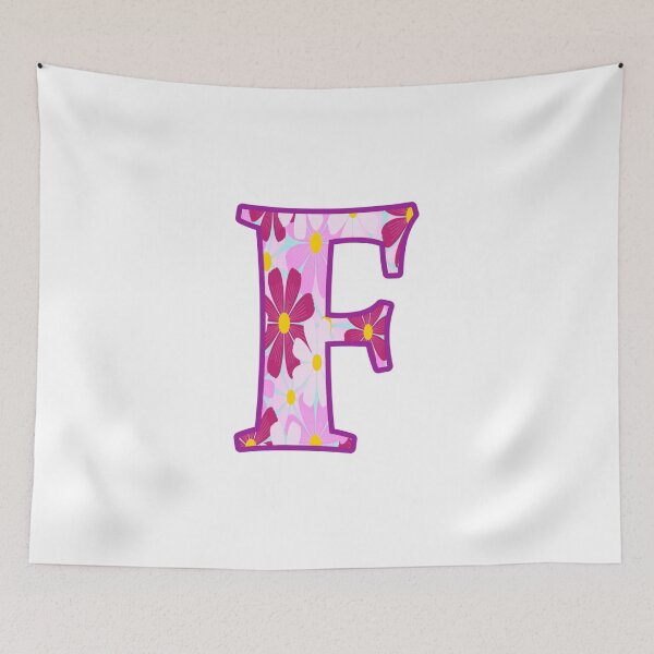Item preview, Letters, flowers,F designed and sold by Sujinthaiart.