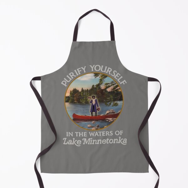 Item preview, PURIFY-YOURSELF-IN-THE-WATERS-OF-LAKE-MINNETONKA-T-SHIRT designed and sold by KonradJurko.
