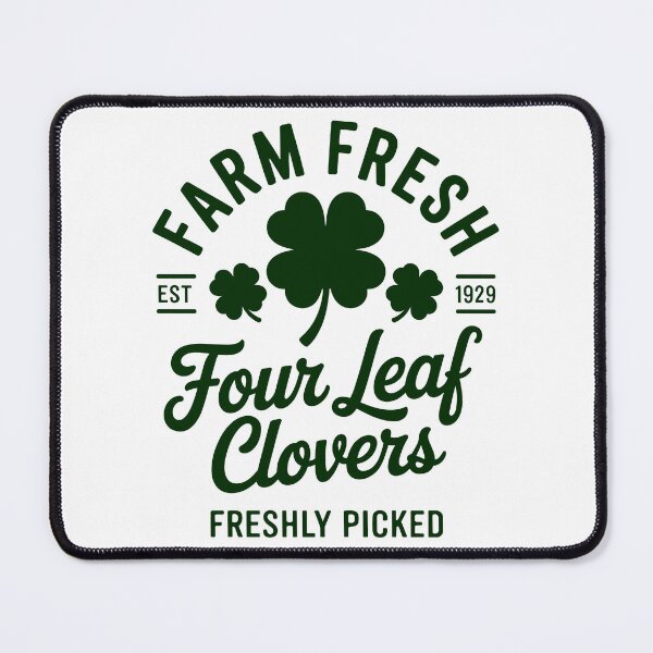 Item preview, Farm Fresh Four-Leaf Clovers designed and sold by theartfulaspie.