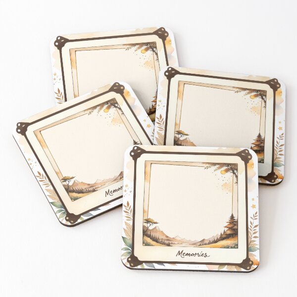Item preview, Retro Polaroid Memories Sticker designed and sold by shashank3d.