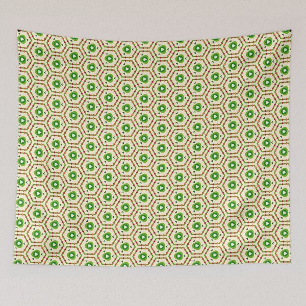 Item preview, natural floral green friendship seamless colorful repeat pattern designed and sold by Abrahamjrnd.