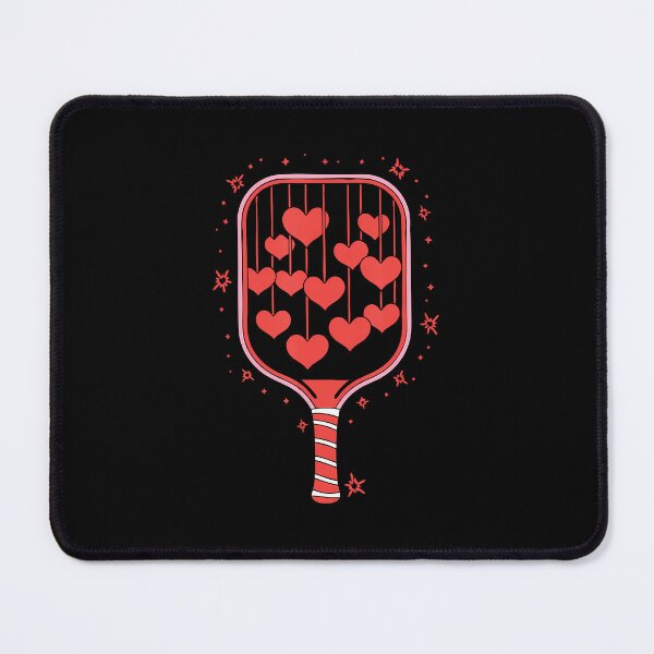 Item preview, Pickleball Paddle Heart Valentines Day Racquetball designed and sold by MarianMartha.