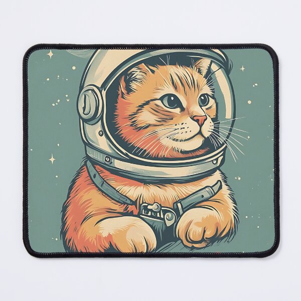 Item preview, Vintage Astro Cat T-Shirt | Retro Space Feline Art designed and sold by iwzzuel.
