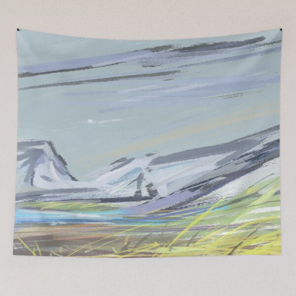 Item preview, Abstract Mountain Valley designed and sold by CreationsByBear.