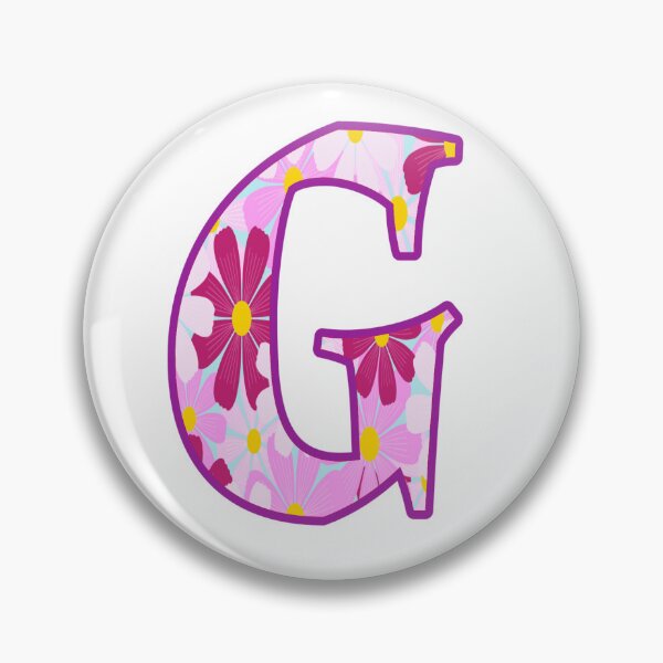 Item preview, Letters, flowers,G designed and sold by Sujinthaiart.