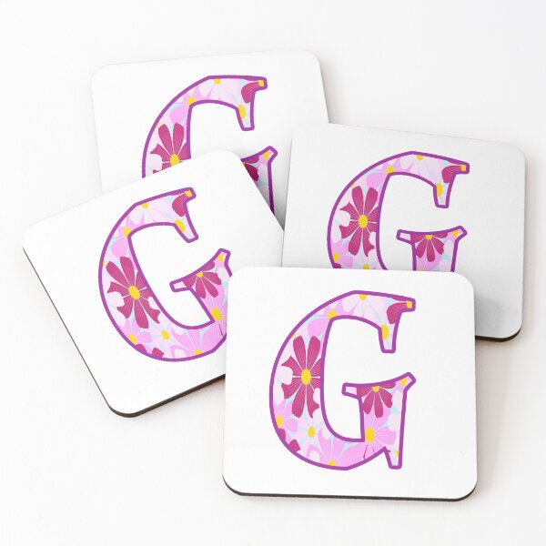 Item preview, Letters, flowers,G designed and sold by Sujinthaiart.