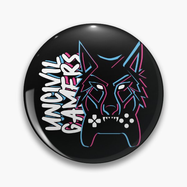 Item preview, Uncivil Gamers Side Logo designed and sold by Gaming Furever.