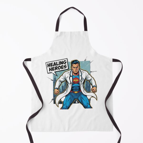 Item preview, Healing Heroes: Doctor Superhero Comic Book Tribute designed and sold by MartinxMarie.