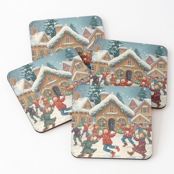 Item preview, Winter Wonderland: Snowball Fight Extravaganza" designed and sold by ShopTwentyFour.