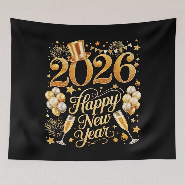Item preview, 2026 Happy New Year designed and sold by PrettyInk.