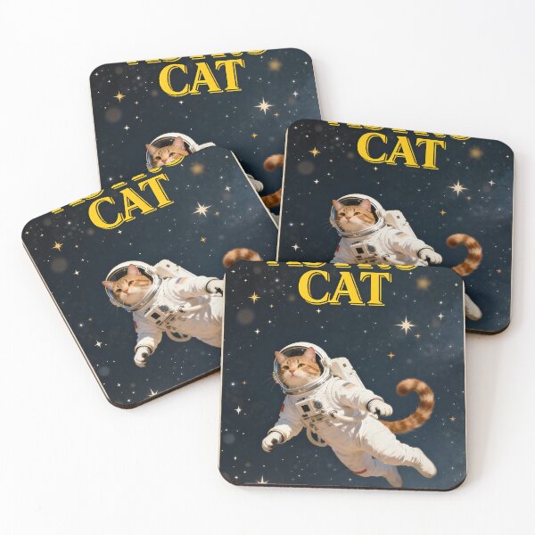 Item preview, Astro Cat: Space Adventure Poster designed and sold by iwzzuel.