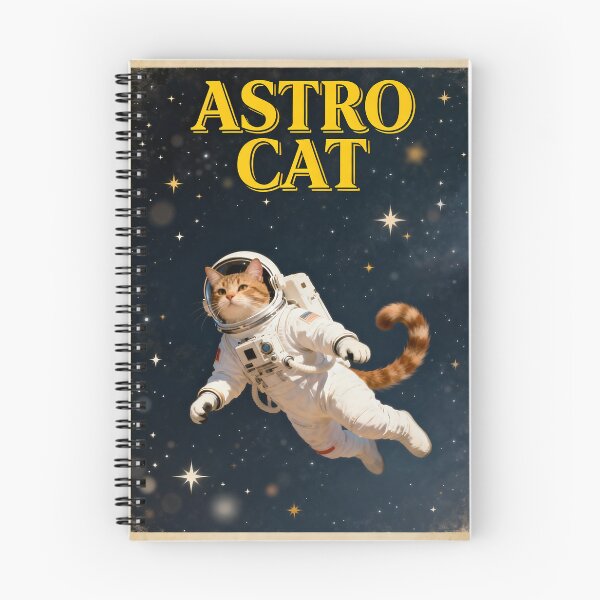 Item preview, Astro Cat: Space Adventure Poster designed and sold by iwzzuel.