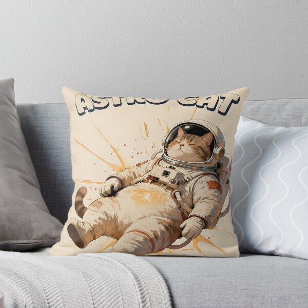 Item preview, The Lazy Astro Cat Collection: Vintage & Cosmic Explorer designed and sold by iwzzuel.