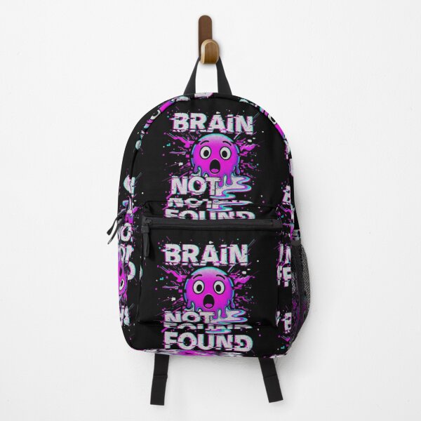 Item preview, Brain Not Found: Iconic Glitch Art Error Meme designed and sold by MartinxMarie.