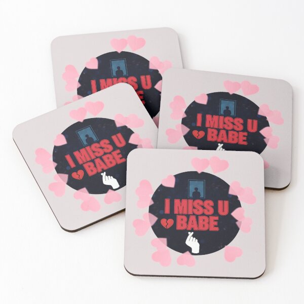 Item preview, I Miss You Babe – Love Message Design designed and sold by Ranrajshop.