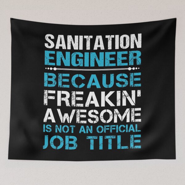 Item preview, Sanitation Engineer designed and sold by liviawong435.