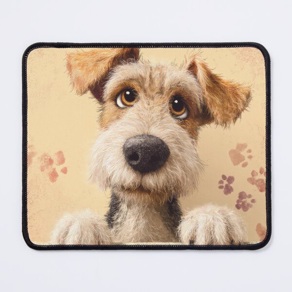 Item preview, Lakeland Terrier Peeking over Wall 02 designed and sold by Elisabeth Lucas.