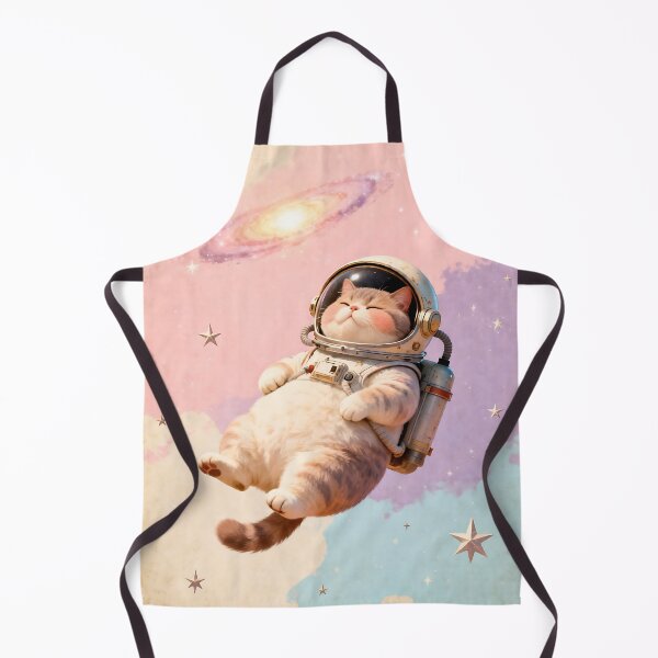 Item preview, Cloud Nine Kitty: Pastel Space Astronaut Cat designed and sold by iwzzuel.