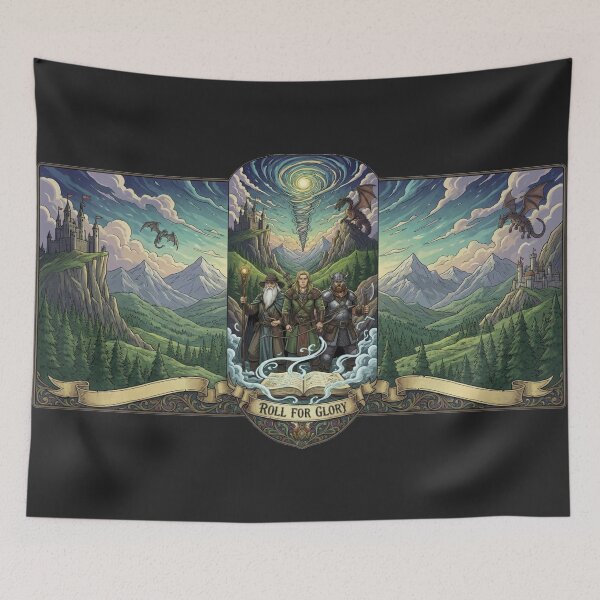 Item preview, Roll For Glory designed and sold by Parody-is-King.