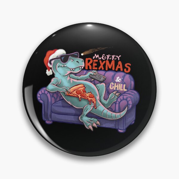 Item preview, Merry Rexmas & Chill designed and sold by drawtoons.