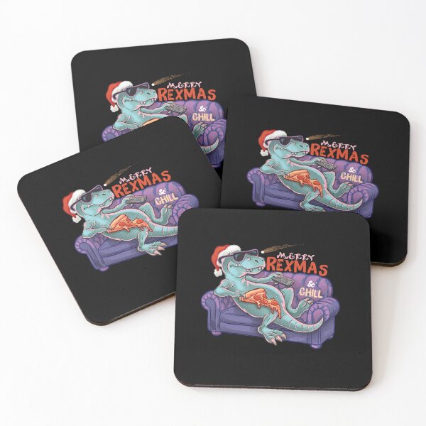 Item preview, Merry Rexmas & Chill designed and sold by drawtoons.