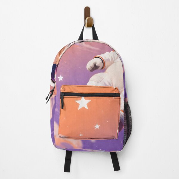 Item preview, Blissful Astronaut Cat: Sunset Galaxy Float designed and sold by iwzzuel.