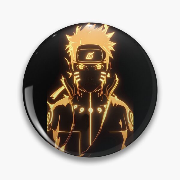 Item preview, Naruto Kurama - Radiant Flame Ascendant • Luminous Anime Warrior Mode designed and sold by Dyan4.