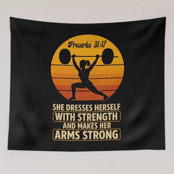 Item preview, Christian Weightlifting Women's Lifting Workout Gym Retro designed and sold by ToriCarylon.