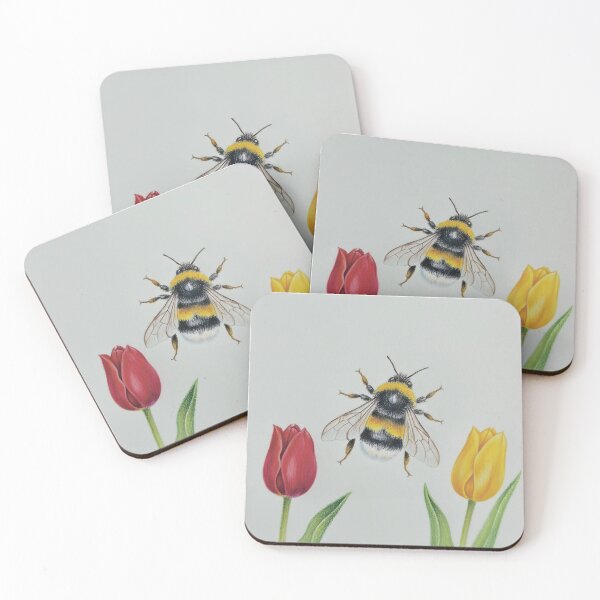 Item preview, Bee With Flowers  designed and sold by Karen Persephone .