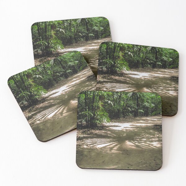 Item preview, Palm Shadow on the Forest Path designed and sold by heatherfriedman.